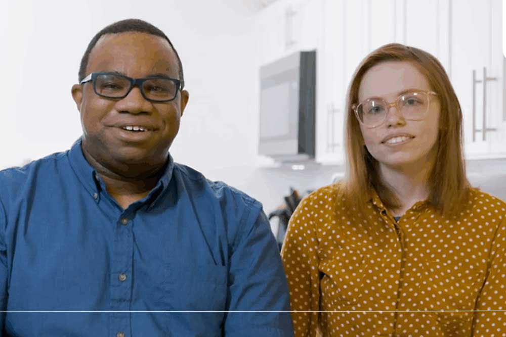 Kyle and Kiri homeowners