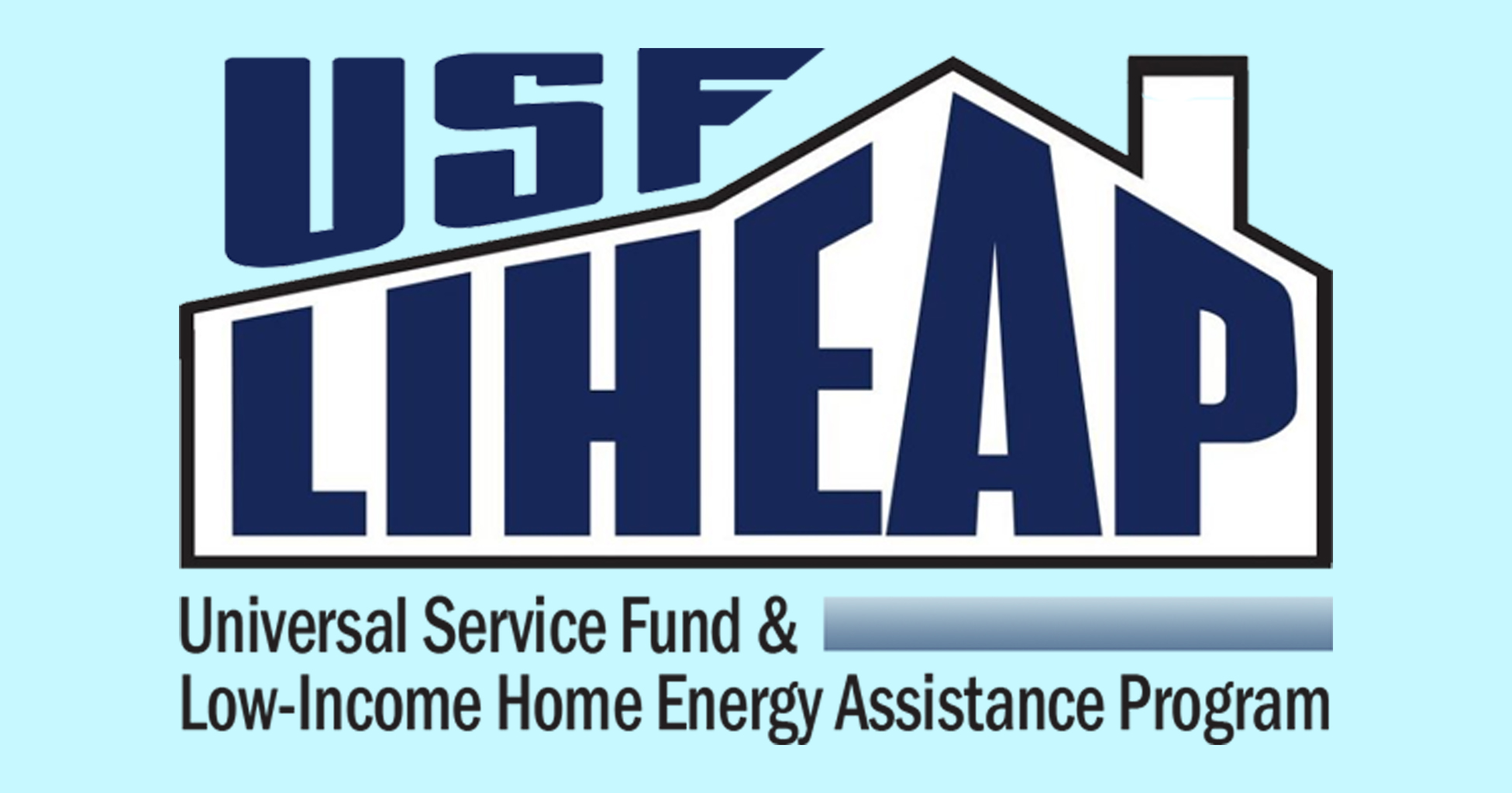 LIHEAP logo in stylized house