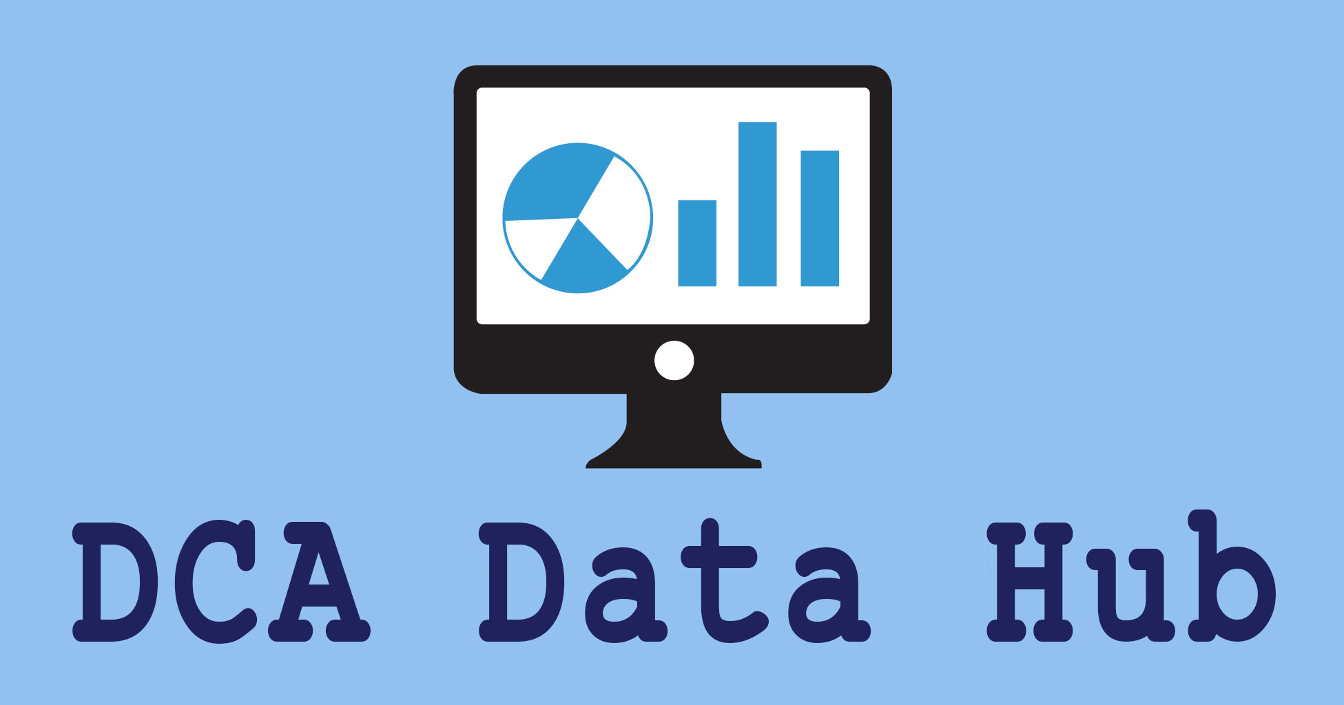 DCA Data hub graphic