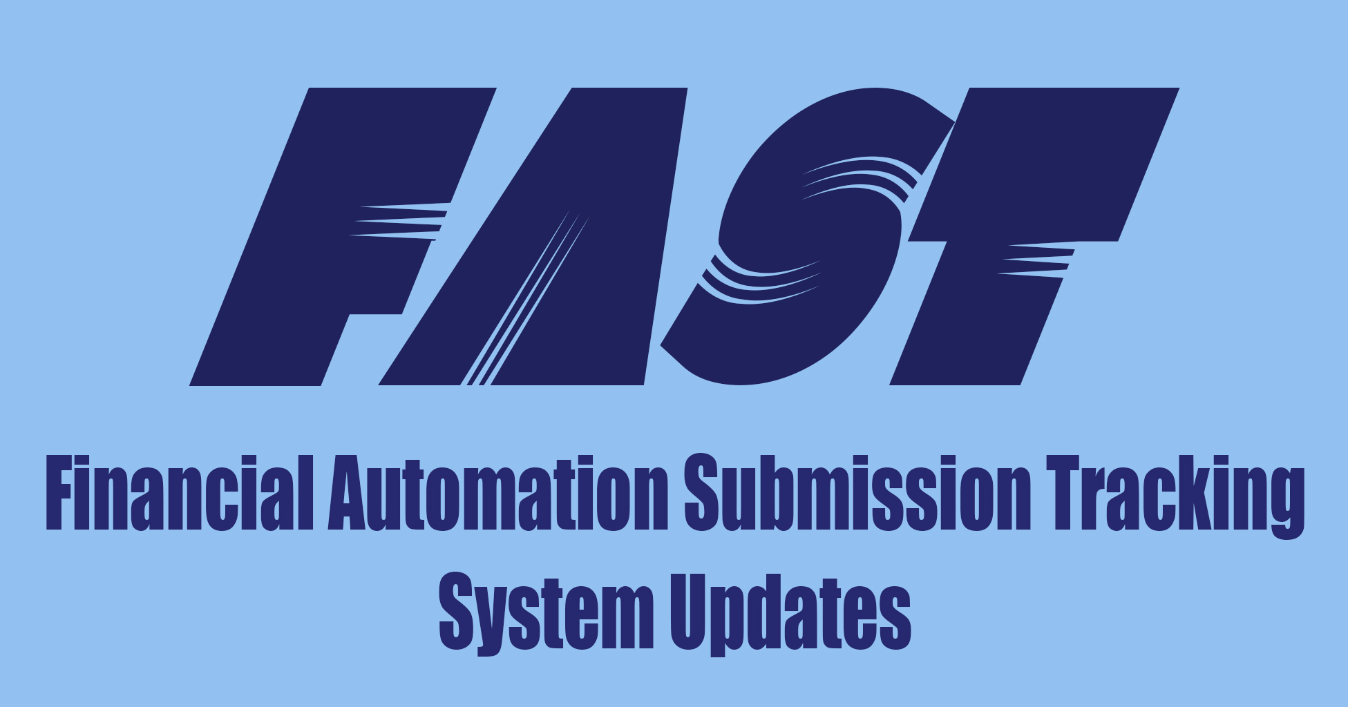 FAST system updates graphic