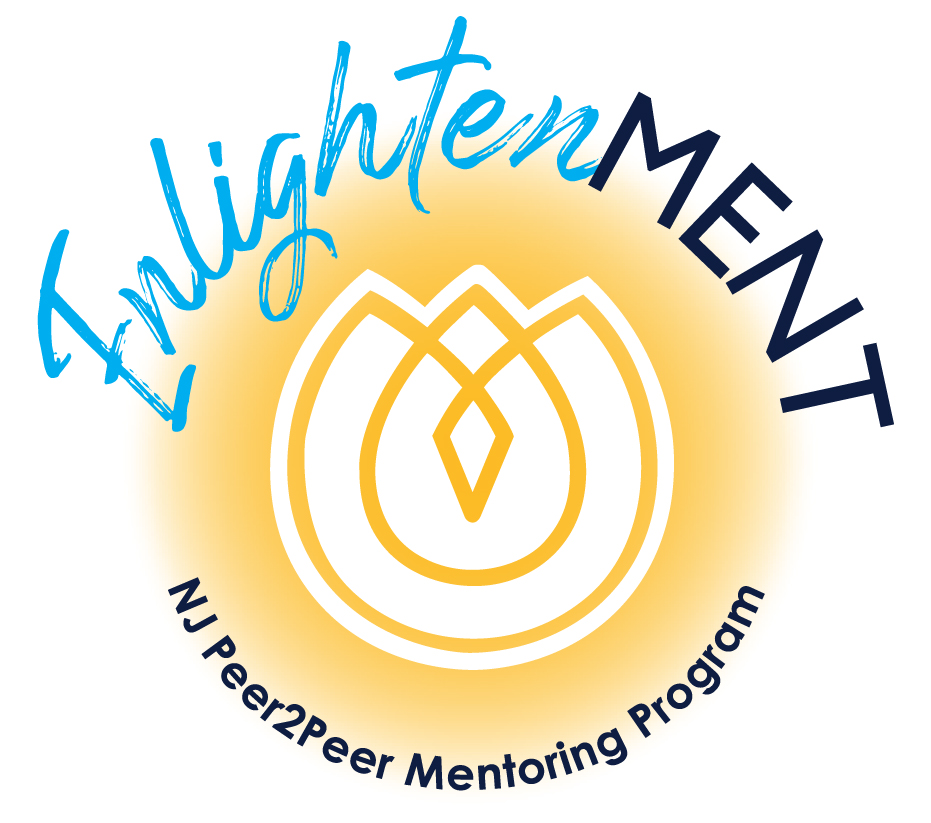 EnlightenMENT NJ Peer 2 Peer Mentoring Program Logo