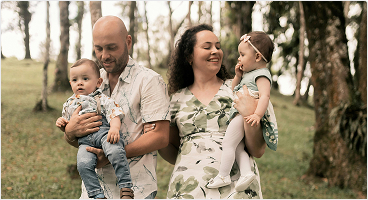 Photo of a family together