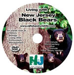 Living With NJ Black Black Bears CD Label