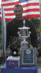 Pete Clavero with Governor's Cup