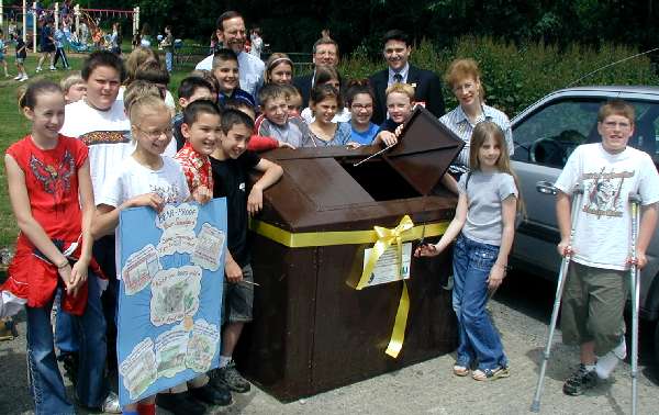 Students at Hampton M.E. McKeown School