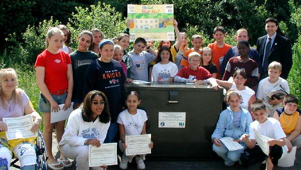 Students at Hopatcong Middle School