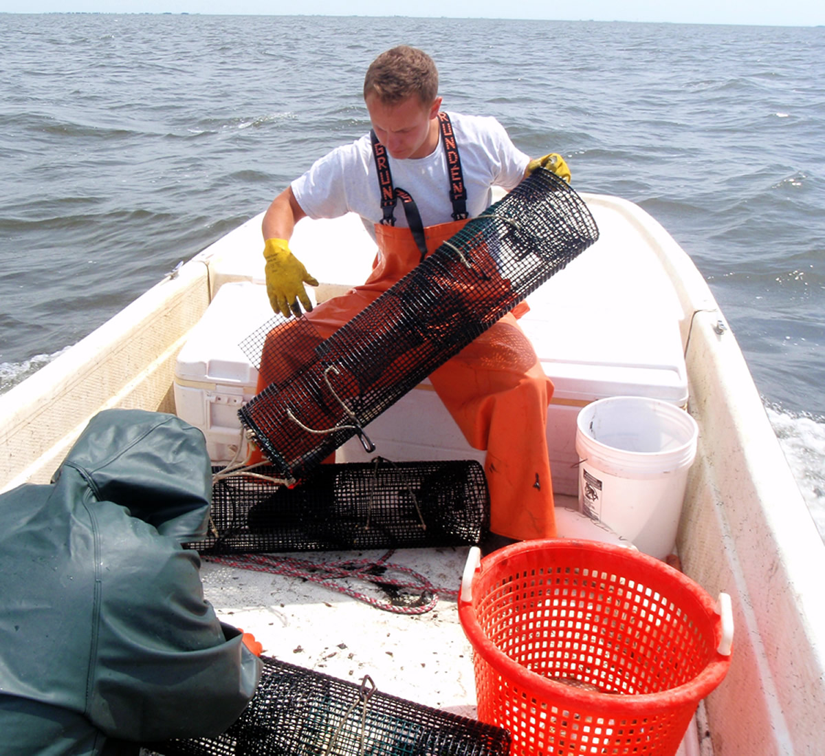 Building and setting eel traps – Your Connection to Wildlife