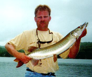 Skip Detweiler with pure strain musky