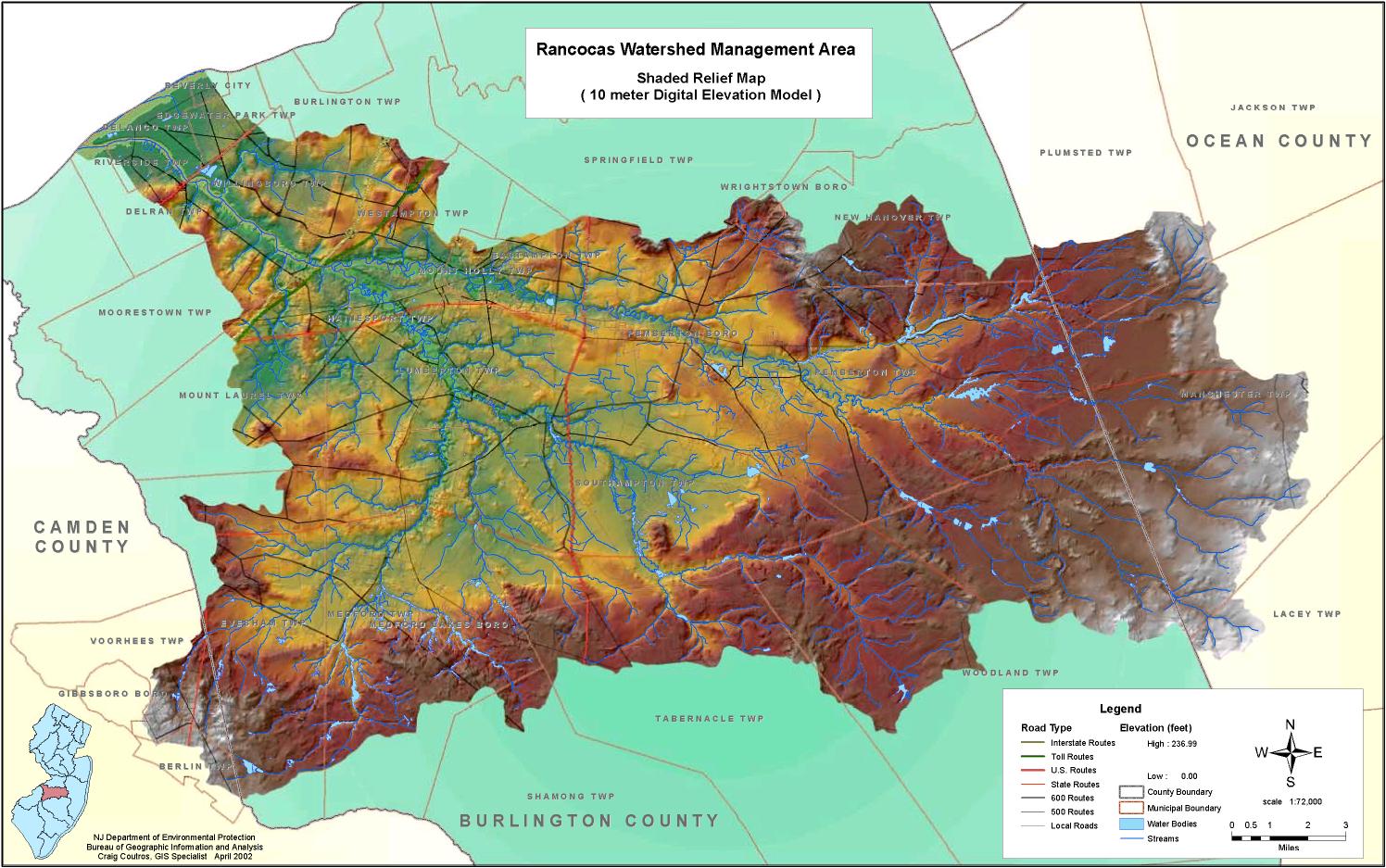 Map of Jersey City, New Jersey - GIS Geography