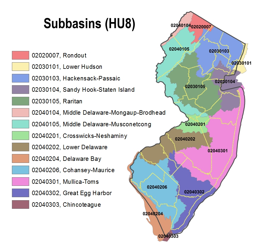 New Jersey Gis Map Bureau Of Gis