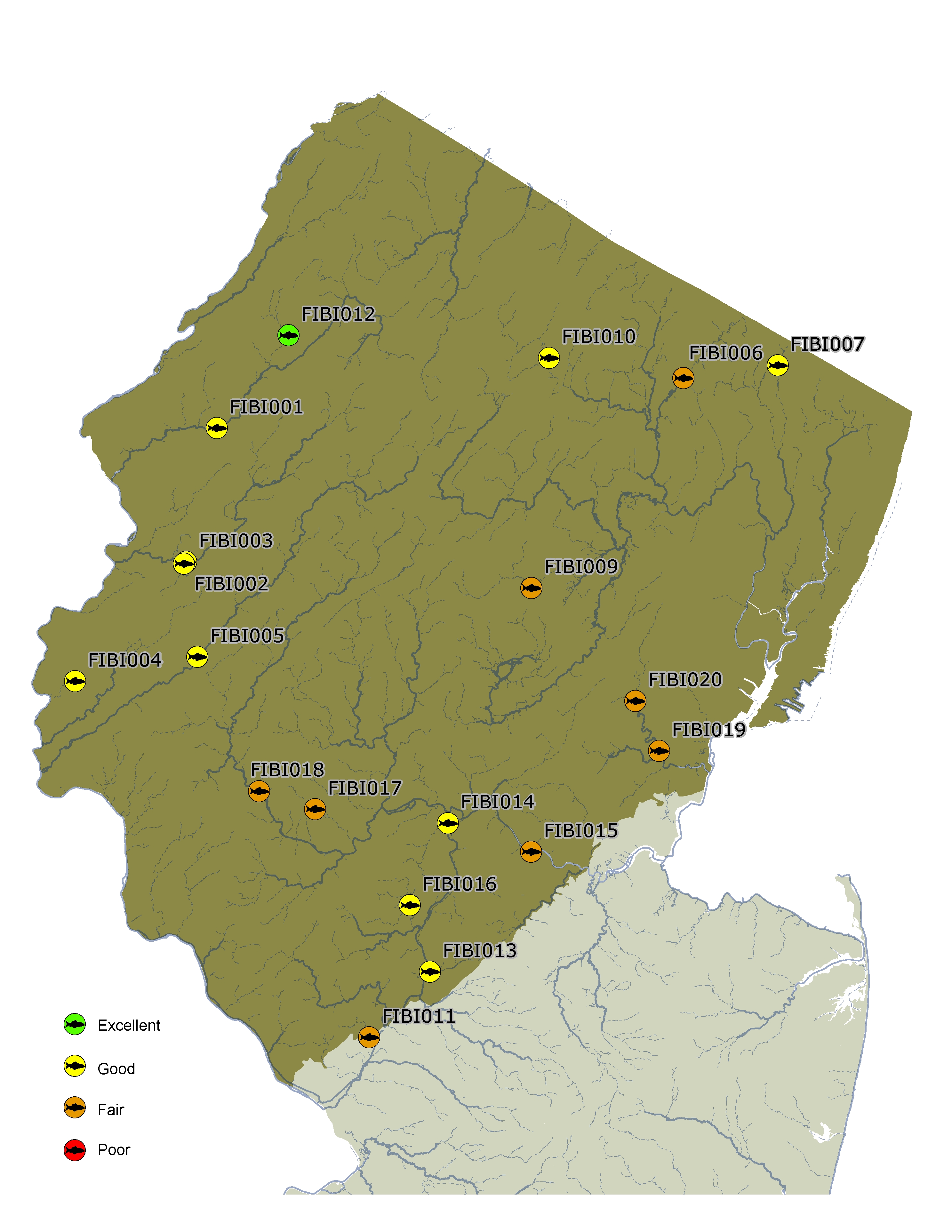 2000 sampling map