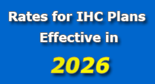 Rates for IHC Plans Effective in 2026