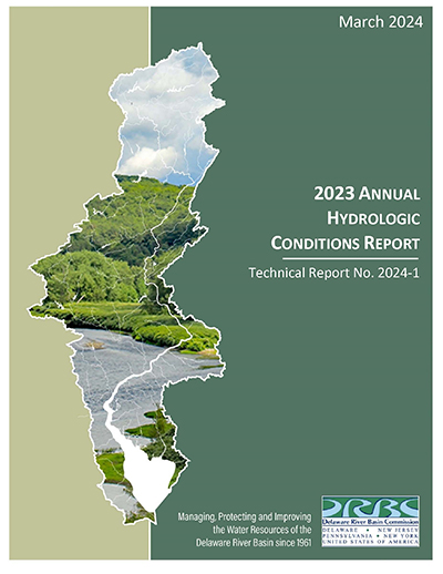 2023 Annual Hydrologic Conditions Report cover.