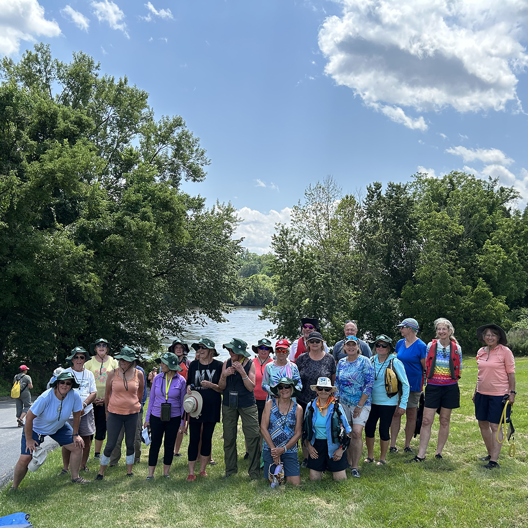 Through-Trippers on the 2025 Delaware River Sojourn. Photo by the DRBC.