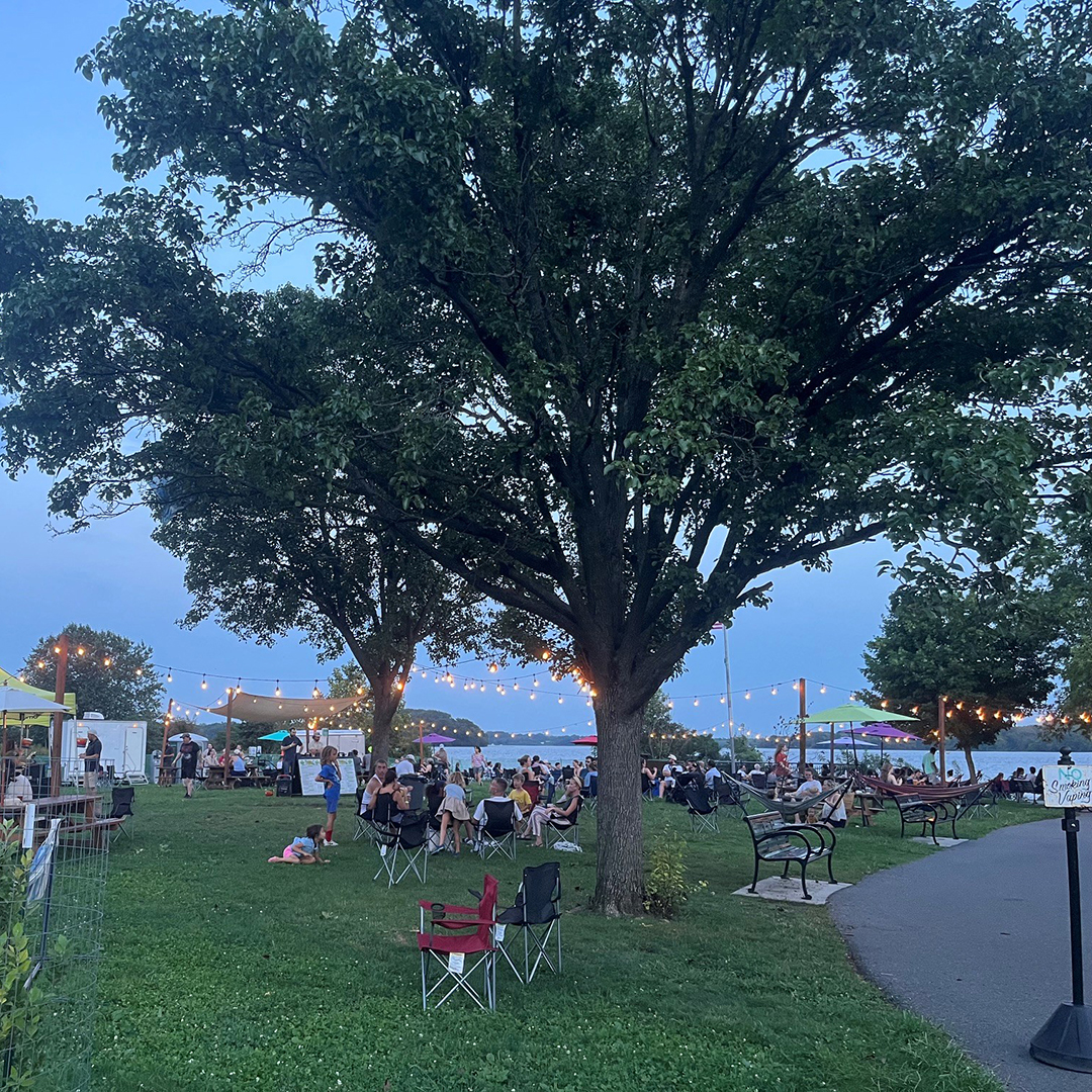 Penn Treaty Park along the Delaware River is a great spot for Parks on Tap. Photo by the DRBC.