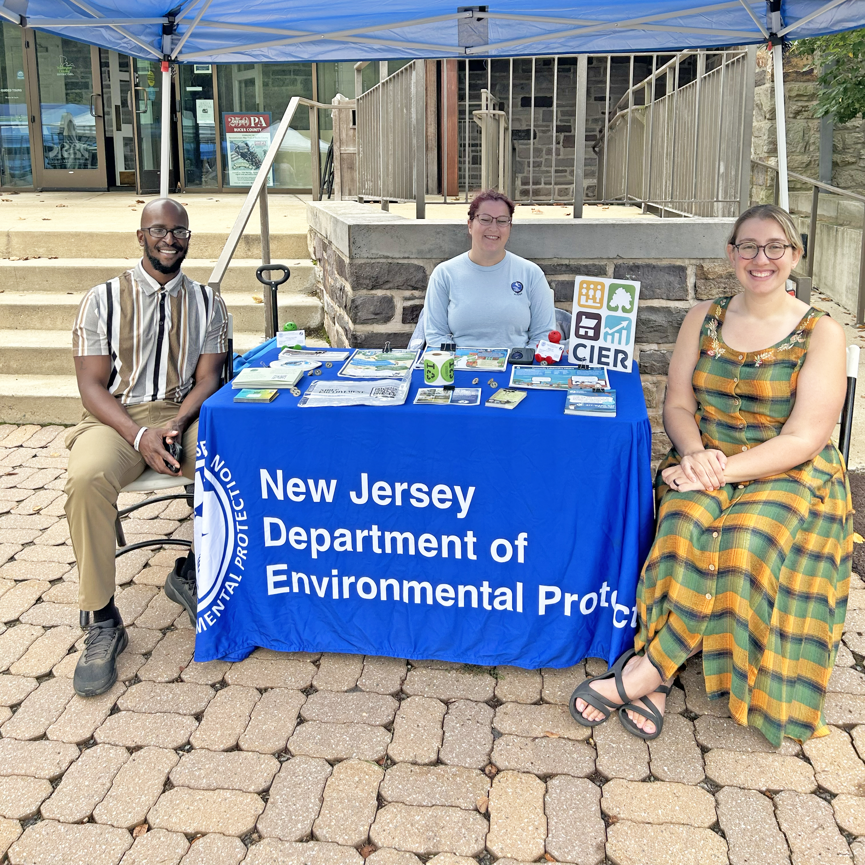 We were pleased to have staff from N.J. Department of Environmental Protection's Community Collaborative Initiative participate in the Festival! Photo by the DRBC.