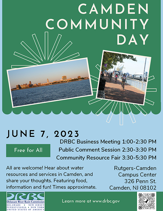 Flyer for Camden Community Day.