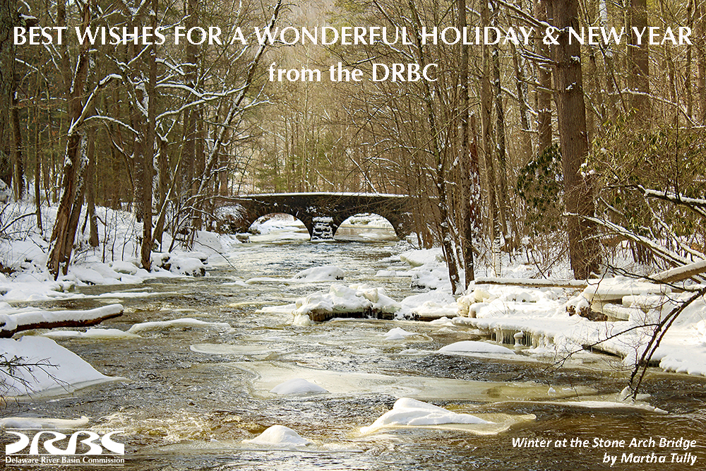 Happy Holidays from the DRBC.
