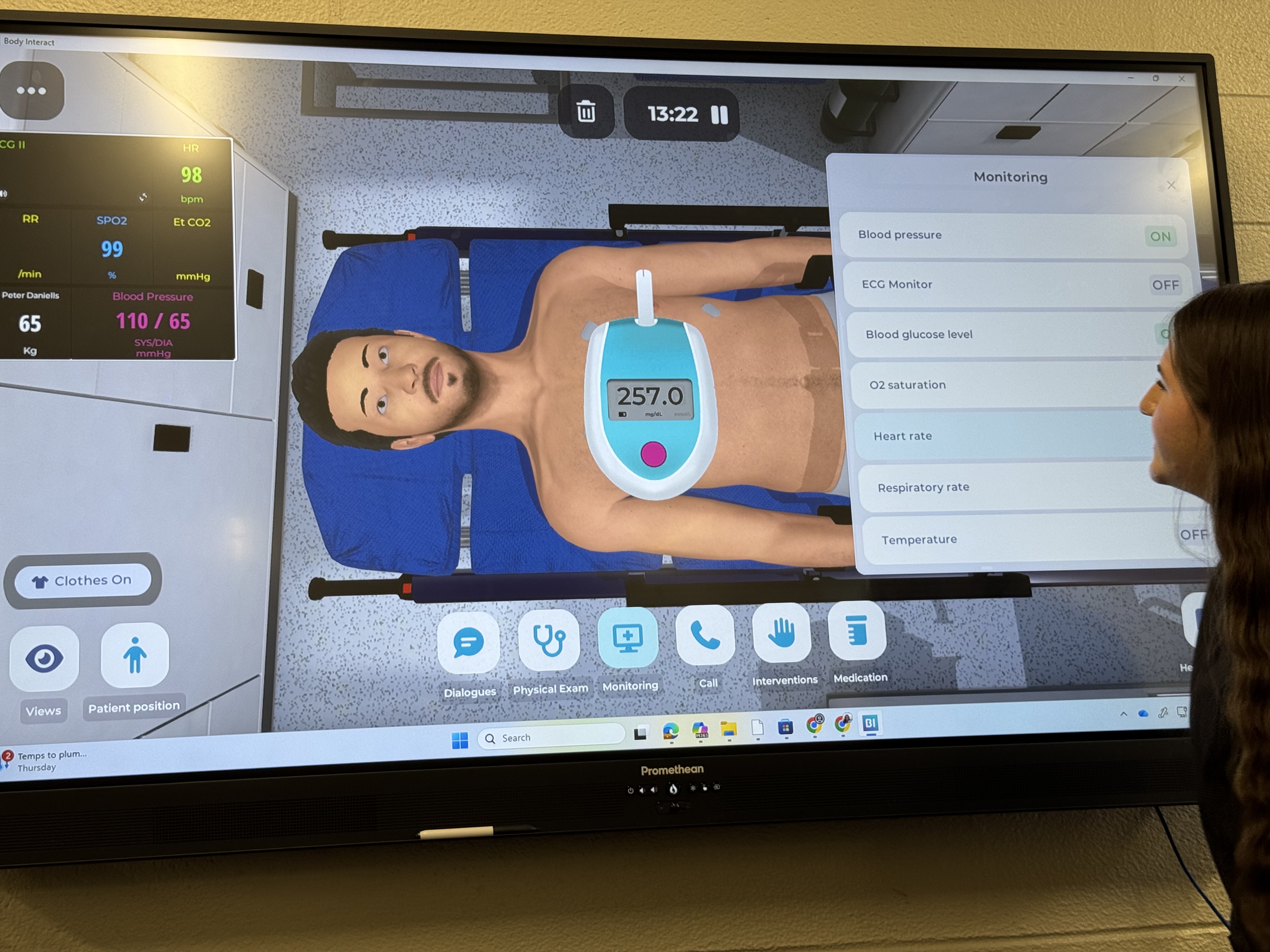 interactive screen