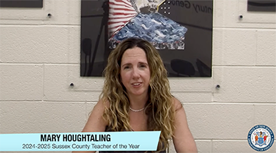 Sussex County Teacher of the Year: Mary Houghtaling