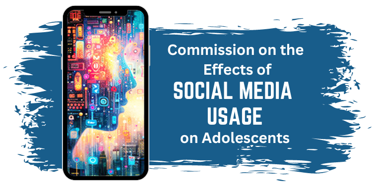 Commission on the Effects of Social Media Usage on Adolescents logo