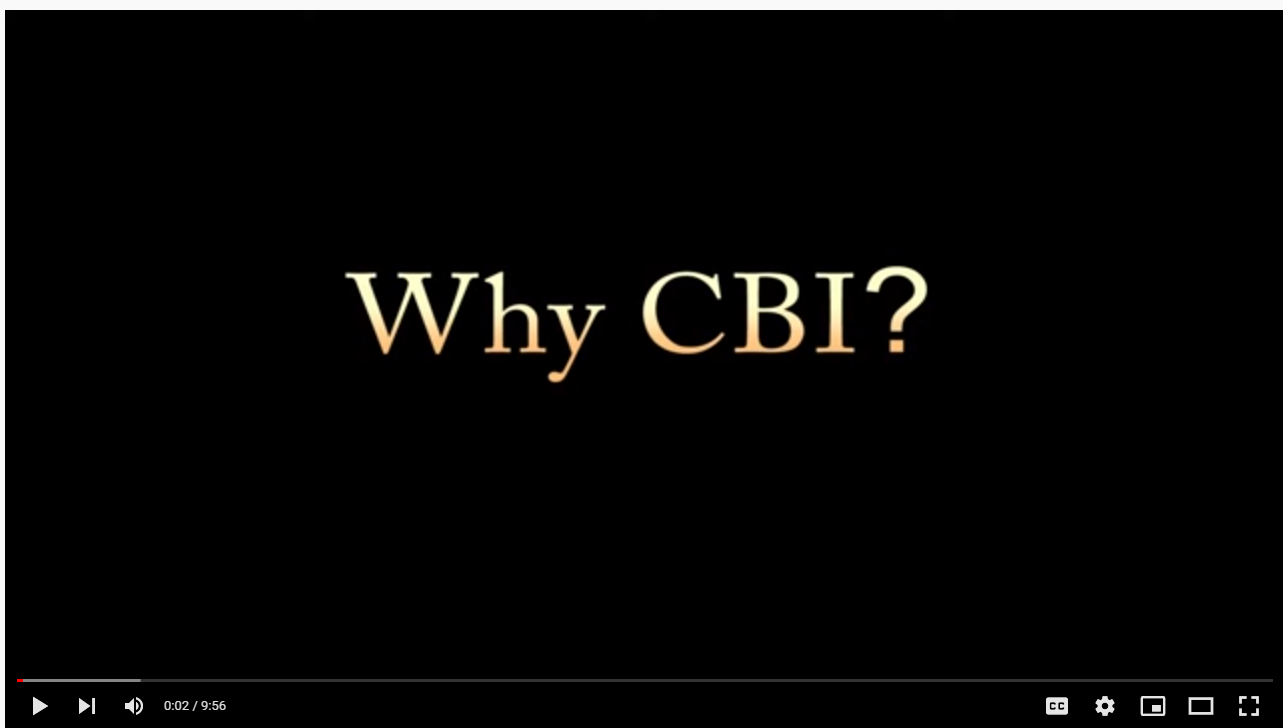 Cover of the youtube video that is shown when you begin playing the CBI video