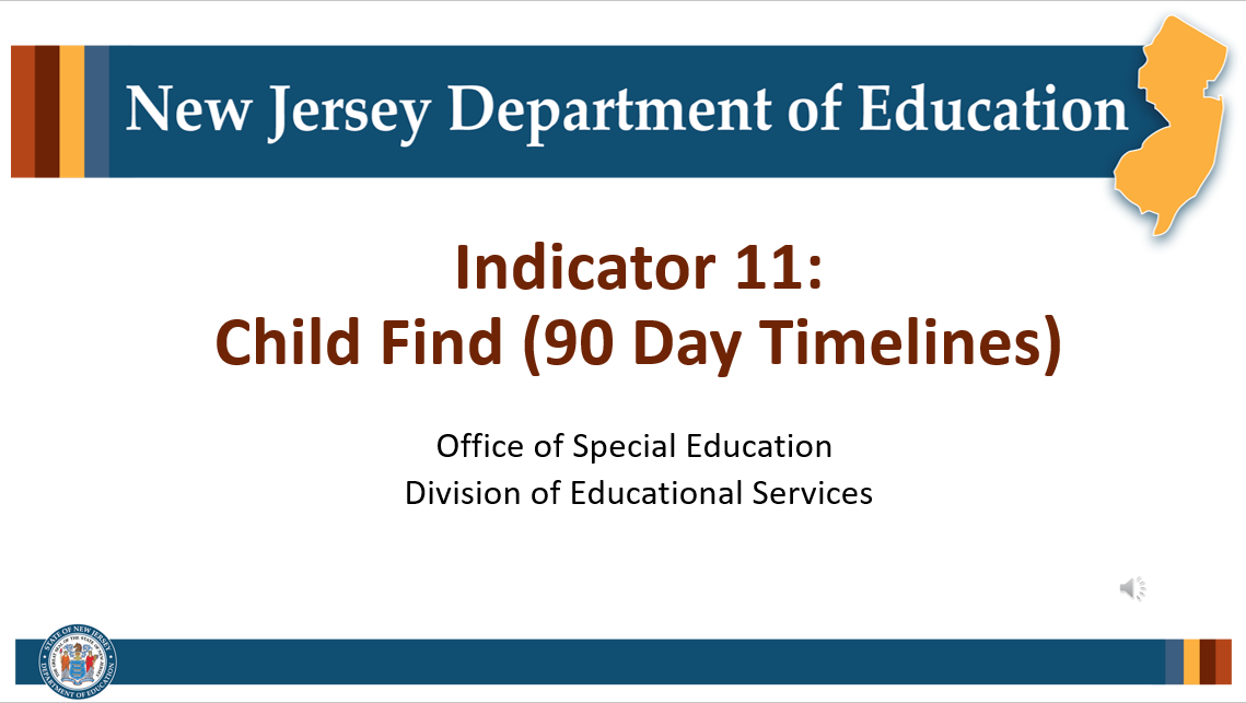 Presentation Cover Page on NJDOE template