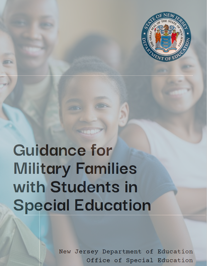 The cover page to the guidance document that provides information on supporting students with disabilities.