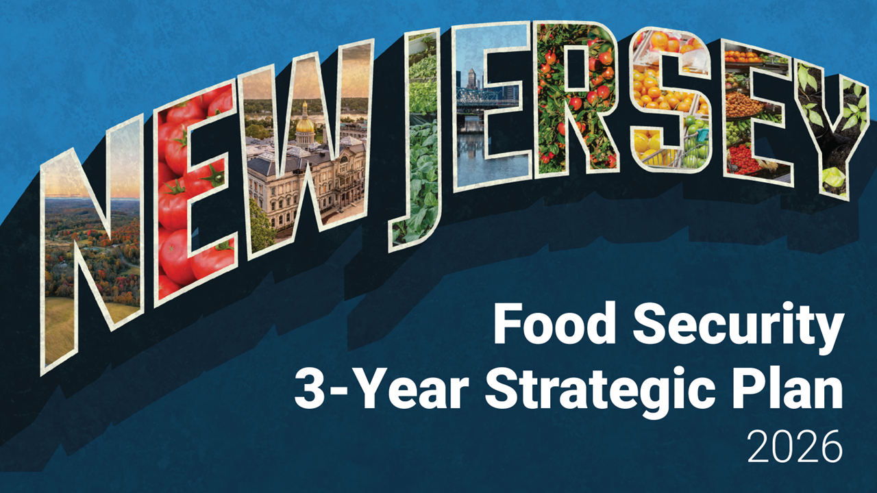 Strategic Plan for Food Security in New Jersey