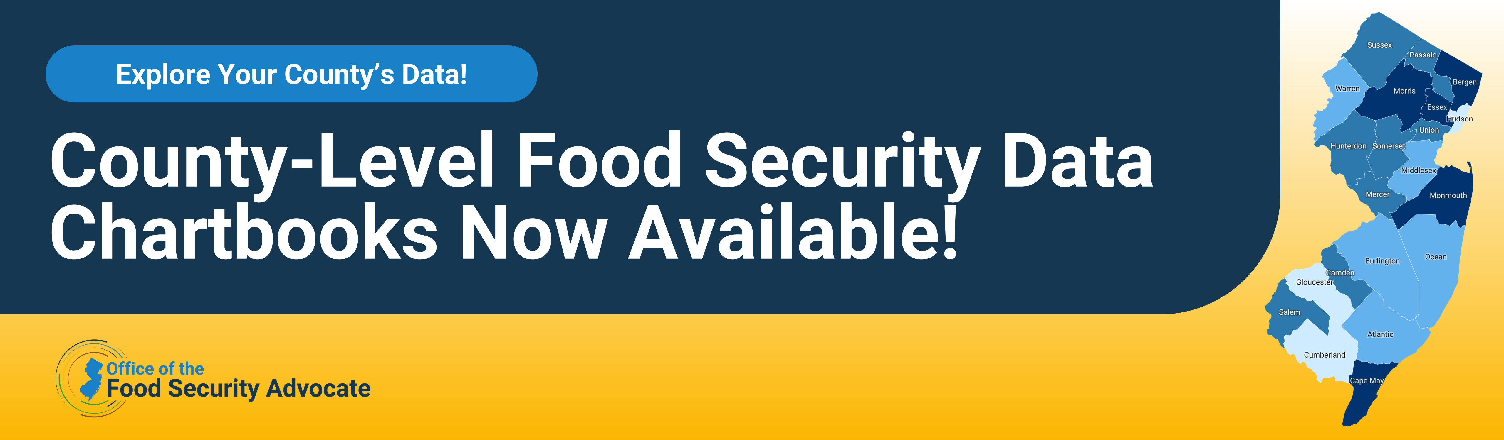 Explore the county-level food security data chartbooks. Now available.