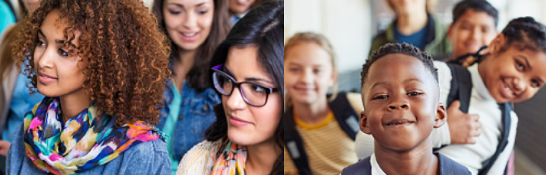 photo of multiraciat children