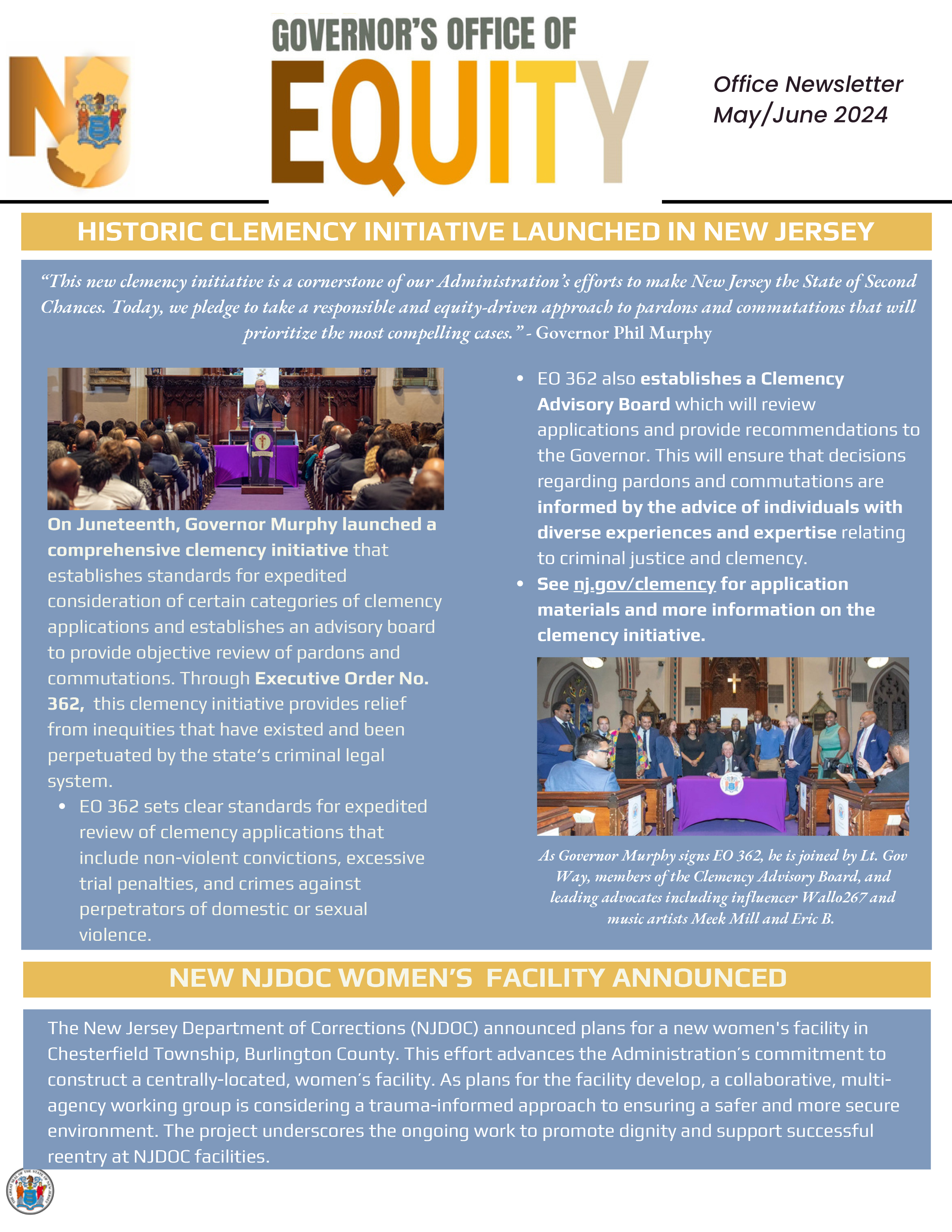  screenshoot of newsletter's cover