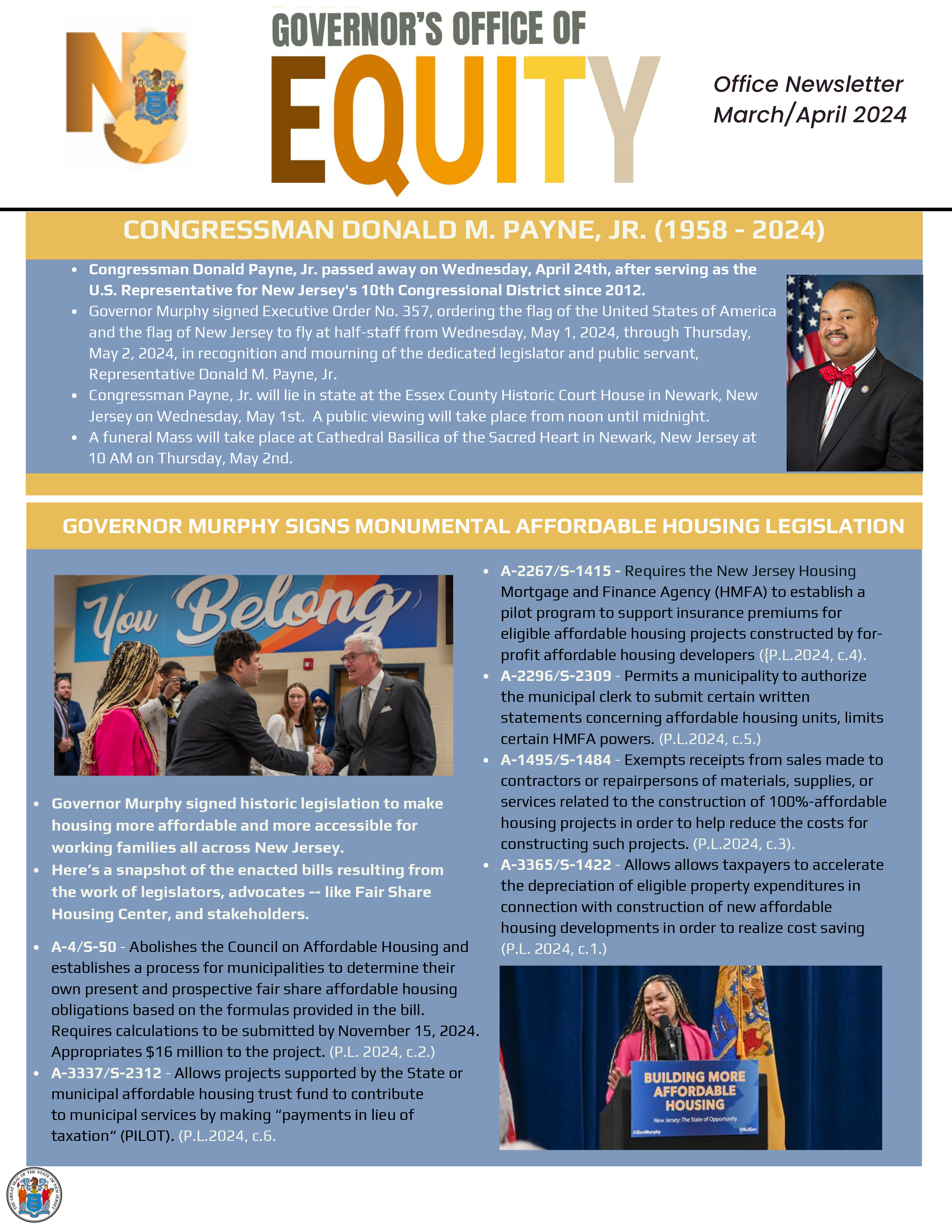  screenshoot of newsletter's cover