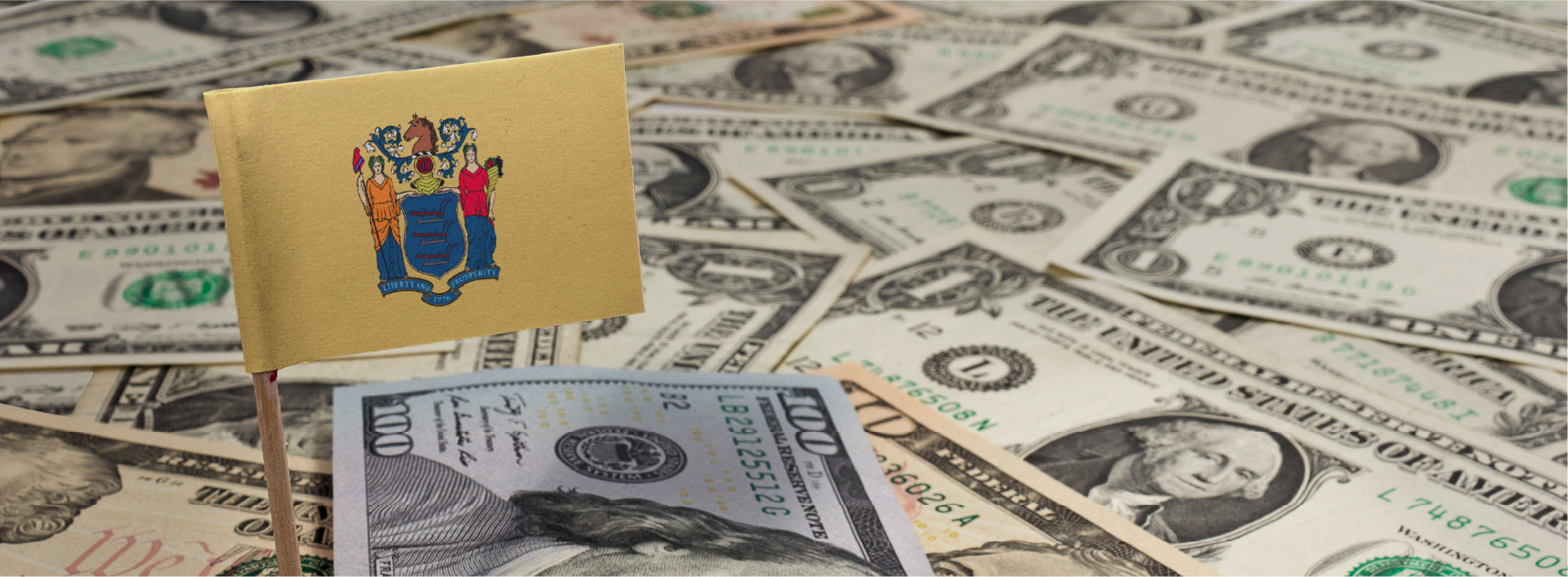 Pile of money, US DOllars
