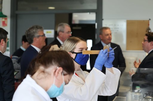 Governor Murphy at the Health Institute