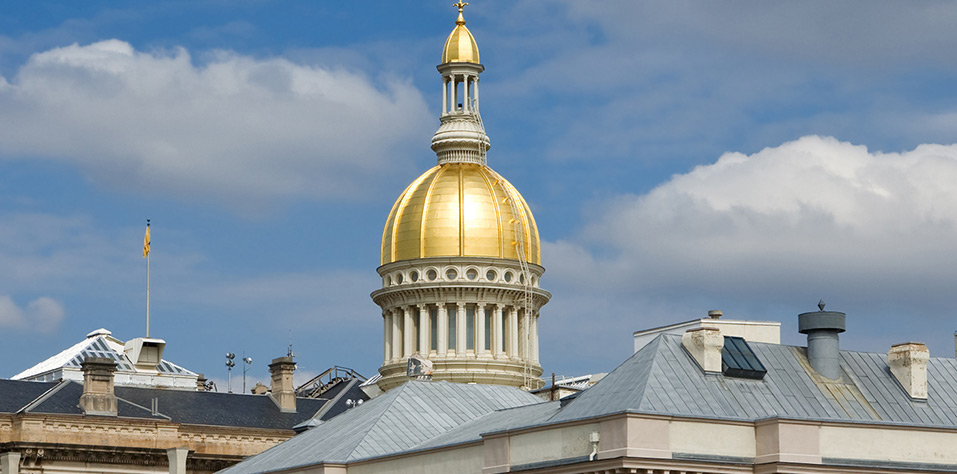 Photo of the Governor's building in Trenton, NJ