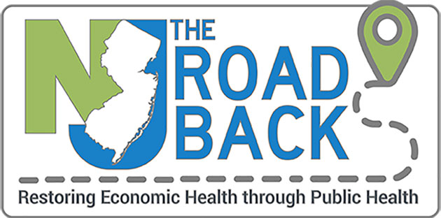 image: logo - NJ The Road Back,  “The Road Back: Restoring Economic Health Through Public Health,”