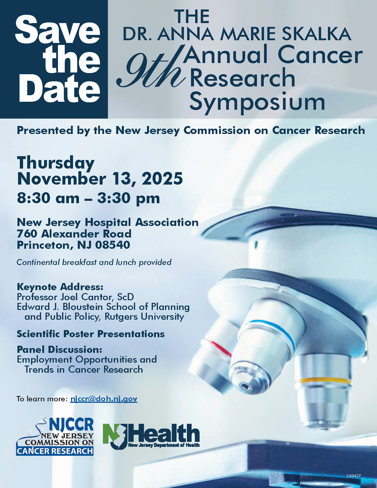 2025 NJCCR Annual Cancer Research Symposium