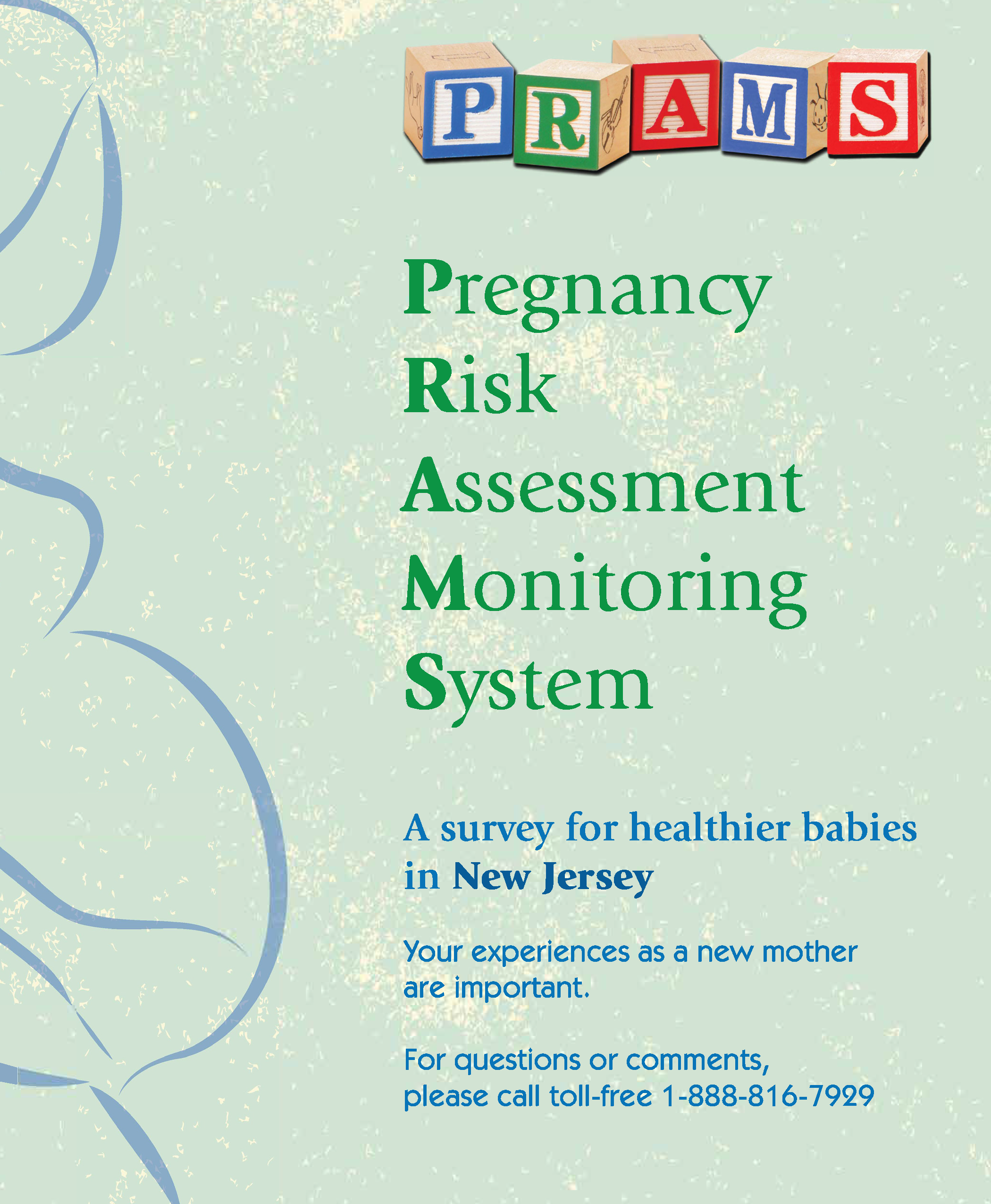 NJ PRAMS Questionnaire thumbnail