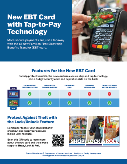 Preview of Chip/Tap EBT card informational flyer