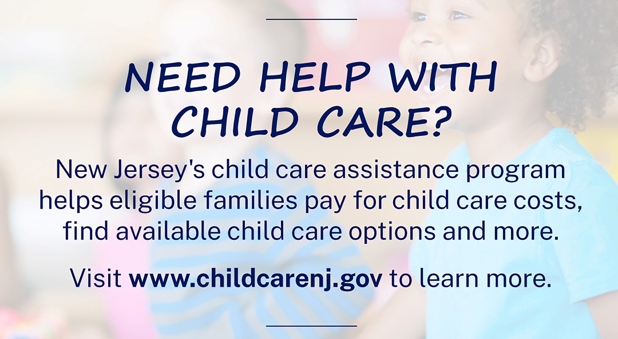 DHS Opens Registration for Child Care Assistance Program 