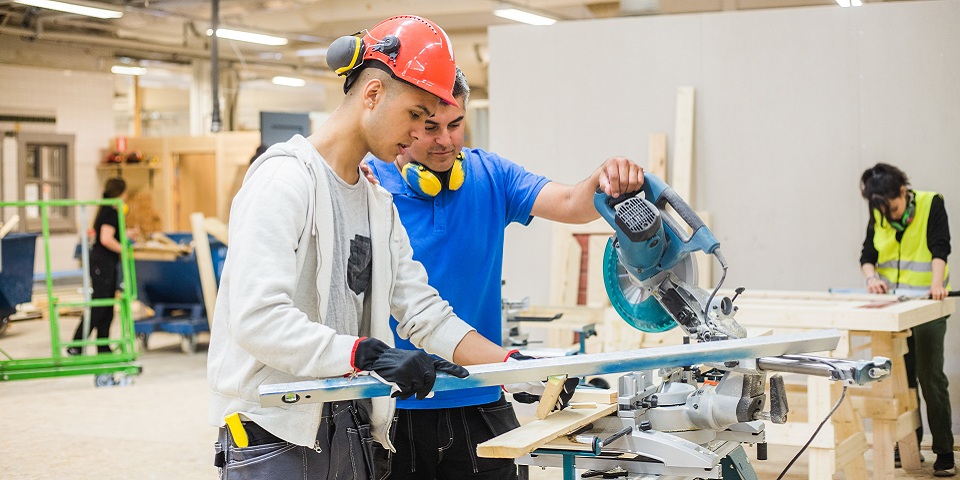 Apprentice working