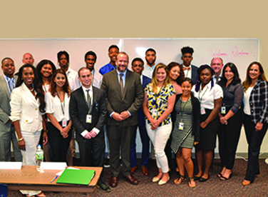 The Labor Department welcomes 15 new college and high school interns to our work family. We hope their experiences over the next six weeks spark a lifelong passion for public service.