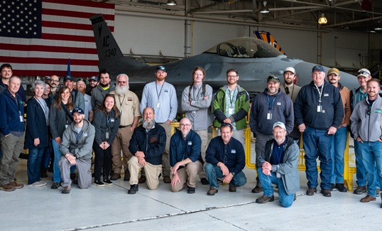 usda visits the 177th fighter wing