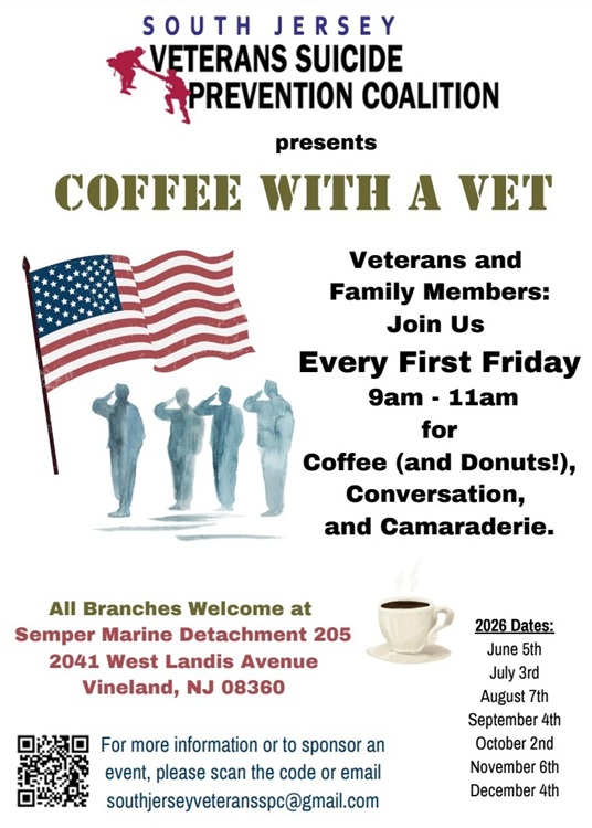 Coffee with a Veteran Delran