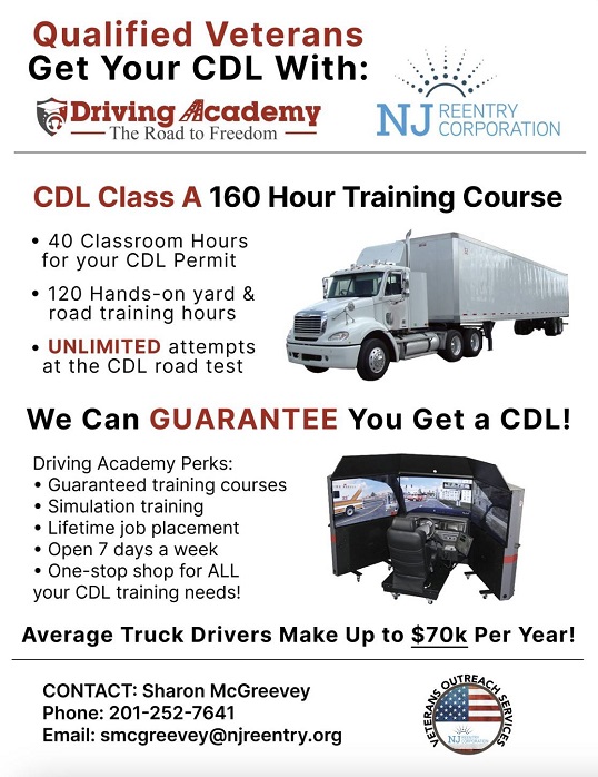 NJ Reentry Corporation CDL