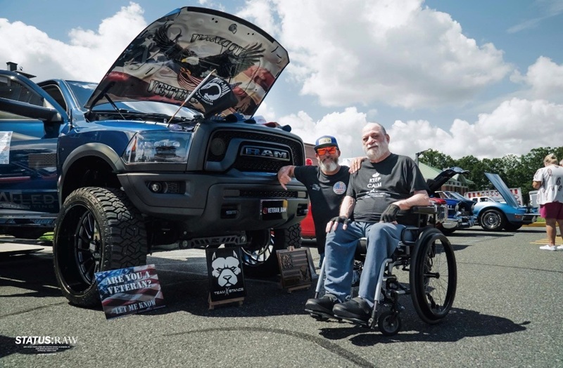 Veterans Car Show & Throw image