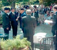 Govern Honors Operation Enduring Freedom