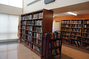 The Library Room in Menlo Park Veterans Home