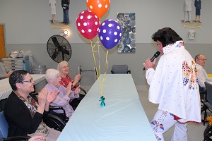 A 100th birthday party at Vineland Memorial Home